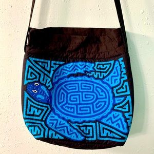 Latin American quilted turtle bag